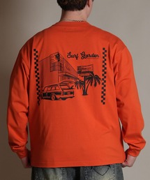 DEAR LAUREL（ディアローレル）の「【ムラサキスポーツ限定】DEAR LAUREL/ディアローレル 長袖 Tシャツ ロンT バックプリント SURF GARDEN LONG SLEEVE T D25F-2201（Tシャツ/カットソー）」