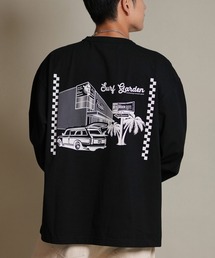 DEAR LAUREL（ディアローレル）の「【ムラサキスポーツ限定】DEAR LAUREL/ディアローレル 長袖 Tシャツ ロンT バックプリント SURF GARDEN LONG SLEEVE T D25F-2201（Tシャツ/カットソー）」