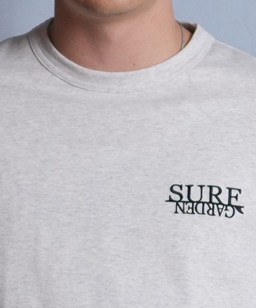 ムラサキスポーツ（ムラサキスポーツ）の「【ムラサキスポーツ限定】DEAR LAUREL/ディアローレル 長袖 Tシャツ ロンT バックプリント SURF GARDEN LONG SLEEVE T D25F-2201（Tシャツ/カットソー・メンズ・オレンジ/ヘザーグレー/ブラック・L/XL/M）」の17枚目の写真