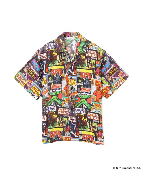 ATMOS スターウォーズ　アロハシャツ　シャツ　アトモス atmos x STAR WARS Comic Cover Pattern Shirt / アトモス x