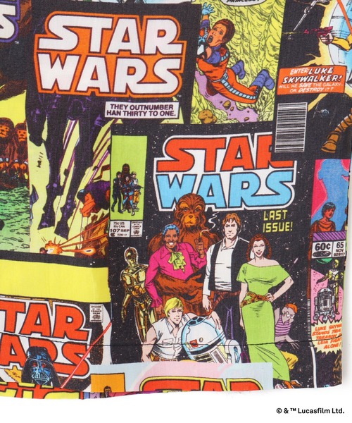 STAR WARS（スターウォーズ）の「atmos x STAR WARS Comic Cover Pattern Shirt / アトモス x スターウォーズ コミック カバー パターン シャツ 【SP】（シャツ/ブラウス・メンズ・マルチ・M/XL/XXL）」の3枚目の写真