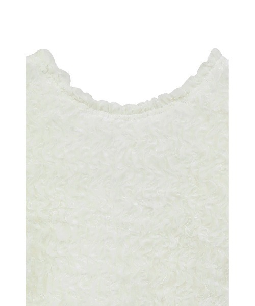 トップス W FACE SHIRRING CROPPED TOPS/ CLANE CLANE(クラネ)のW FACE SHIRRING TOPS通販 | 集英社HAPPY PLUS STORE