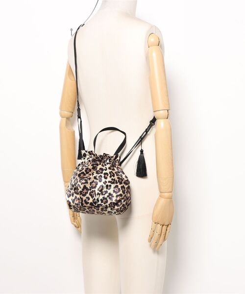 ☆leopard巾着バック☆ Leopard巾着（ショルダーバッグ）｜KEITA MARUYAMA（ケイタ
