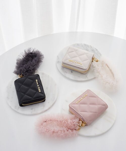 ☆Open Sale☆ LA FILLE des FLEURS 財布 メゾン ド フルール Maison de FLEUR カラーモノグラム