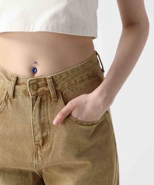 FOREVER 21(フォーエバー トゥエンティーワン)の「【2025SS】ブラウンカラーデニムパンツ(デニムパンツ・レディース・ブラウン・SMALL/MEDIUM/LARGE)」の10枚目の写真