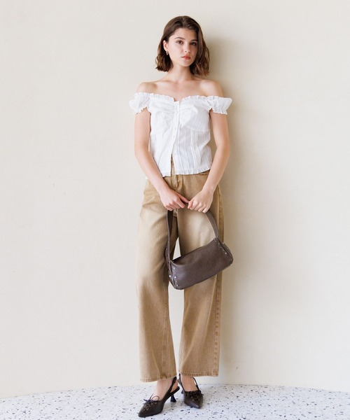 No.530 テディベア　BD 2025.4.4 ブラウン×パンツ テクスチャー パンツ - LIMITED EDITION - ブラウン | ZARA