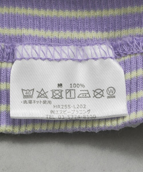 Healthknit(ヘルスニット)の「【Healthknit/ヘルスニット】Tubular Rib Henley/N 2Way Tanktop(タンクトップ・レディース・ブルー系その他2/ダークパープル/ミント/ホワイト/チャコールグレー・FREE)」の8枚目の写真