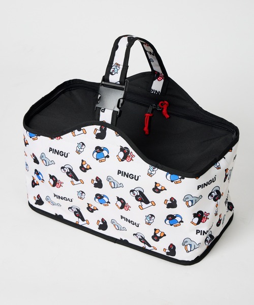 バッグ Pingu エコバッグSサイズ BL ＜PINGU ピングー＞（ショッピングバッグ