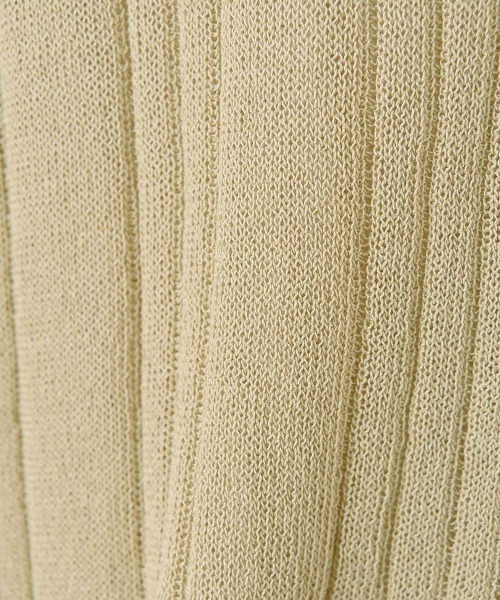 marjour(マージュール)の「SHEER POLO KNIT(カーディガン/ボレロ・レディース・ベージュ・M)」の12枚目の写真