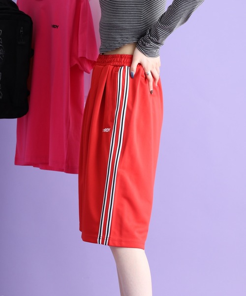 NERDY(ノルディ)の「NY バミューダ トラック パンツ(その他パンツ・メンズ・レッド/ホワイト/ブラック・SS/S/M/L)」の17枚目の写真