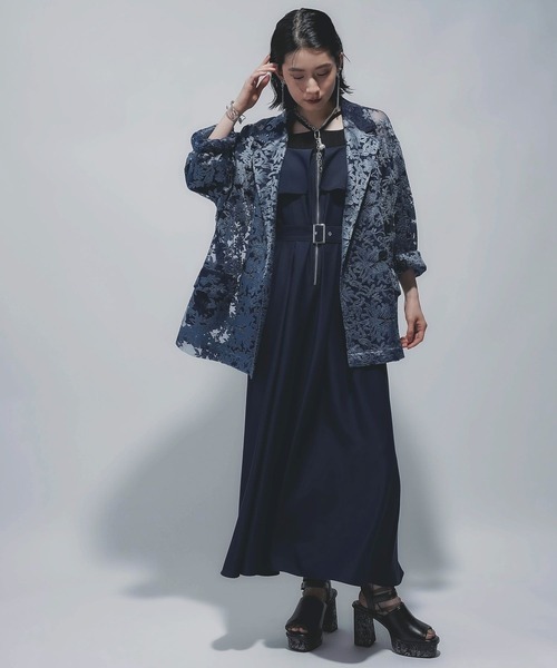 HARE（ハレ）の「2WAYジップオフショルワンピース(HARE)（ワンピース