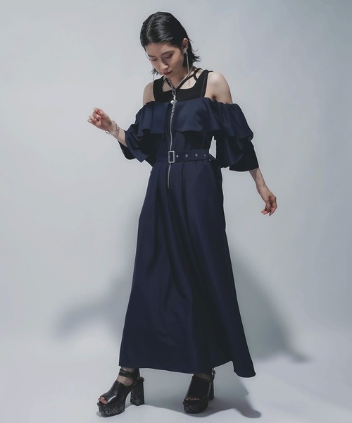 HARE 2WAYジレワンピース ブラック 2WAYジレワンピース(HARE)（ワンピース）｜HARE（ハレ）の