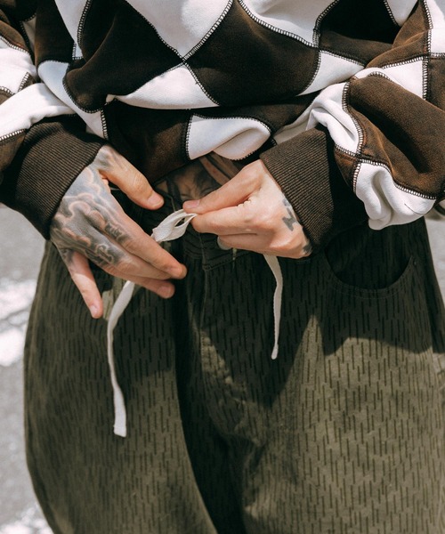 Subciety(サブサエティ)の「Rain drop camo tent pants(その他パンツ・メンズ・オリーブ・LARGE/MEDIUM/SMALL/X-LARGE)」の7枚目の写真