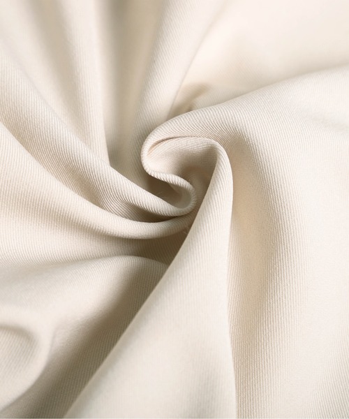 La-gemme（ラジェム）の「ハーフスリーブジャケット（その他アウター・レディース・グレー/オフホワイト/ブラック/グレイッシュベージュ/ベージュ・フリー）」の6枚目の写真