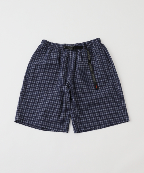 Gramicci（グラミチ）の「GRAMICCI / グラミチ O.G. SEERSUCKER LAGOON SHORT（その他パンツ・メンズ・ベージュ/ネイビー・MEDIUM/LARGE/X-LARGE）」の2枚目の写真