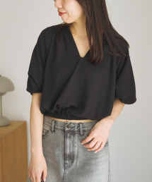 新品タグ付き☆Plage　レースブラウス　ブラック WEB限定】インドレースライン柄刺繍ブラウス