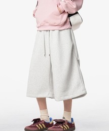Wide Silhouette Sweatshirt Half Pants / ワイドシルエット スウェットハーフパンツ