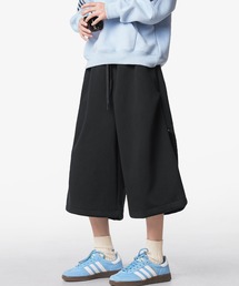 Wide Silhouette Sweatshirt Half Pants / ワイドシルエット スウェットハーフパンツ