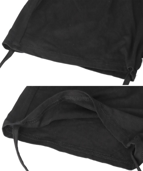 ANAP（アナップ）の「【 セルフカット調節可能 】クロスストラップバイカーレギンスパンツ（その他パンツ・レディース・ホワイト/ブラック・XS/S）」の13枚目の写真