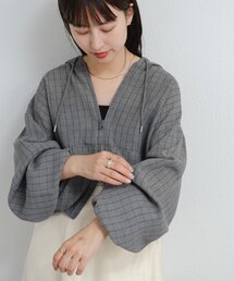 フェリックスザキャット パーカー フーディー グレー Kastane カスタネ wt24145sk-blk.jpg