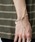 XOLO�i�V�����j�́u[XOLO JEWELRY/�V�����W���G���[] OVAL MUTUAL LINK �u���X���b�g 6MM�i�u���X���b�g�j�v�b�V���o�[