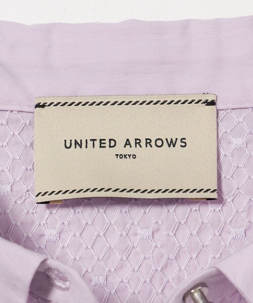 美品 ユナイテッドアローズ エンブロイダリー ショートスリーブ ブラウス 完売 UNITED ARROWS エンブロイダリー ショートスリーブ ブラウス