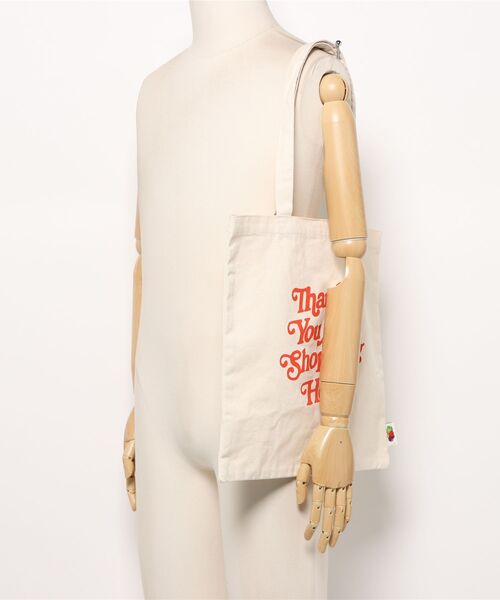 FRUIT OF THE LOOM(フルーツオブザルーム)の「★FRUIT OF THE LOOM★GRAPHIC COTTON TOTE BAG(トートバッグ・レディース・ホワイト・FREE)」の7枚目の写真