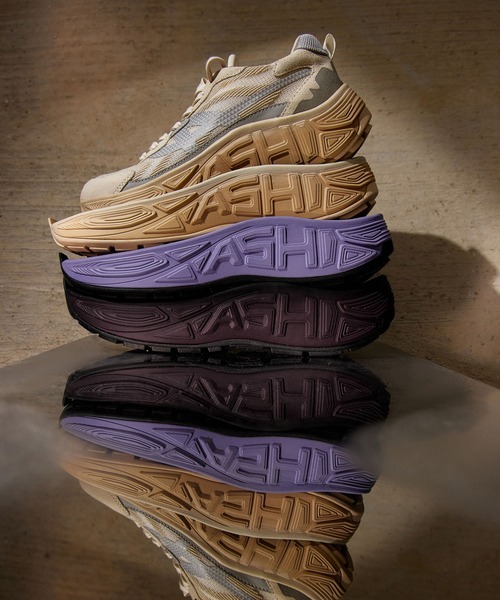 ASH（アッシュ）の「アッシュ 【EAGLE】軽量厚底スポーティースニーカー メッシュ ローリング 5cmヒール（スニーカー・レディース・ブラック×レッド/グレー/ブラック×グリーン/ホワイト/ライトグレー/ダークベージュ・36/39/38/37/35/40）」の10枚目の写真