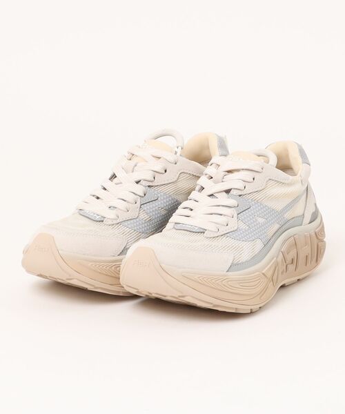 ASH（アッシュ）の「アッシュ 【EAGLE】軽量厚底スポーティースニーカー メッシュ ローリング 5cmヒール（スニーカー・レディース・ブラック×レッド/グレー/ブラック×グリーン/ホワイト/ライトグレー/ダークベージュ・36/39/38/37/35/40）」の12枚目の写真