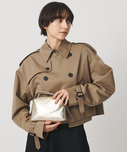 GIANNI CHIARINI(ジャンニ キアリーニ)の「<GIANNI CHIARINI>ALIFA MTL S バッグ(ショルダーバッグ・レディース・シルバー/ゴールド/ダークグレー・FREE)」の9枚目の写真