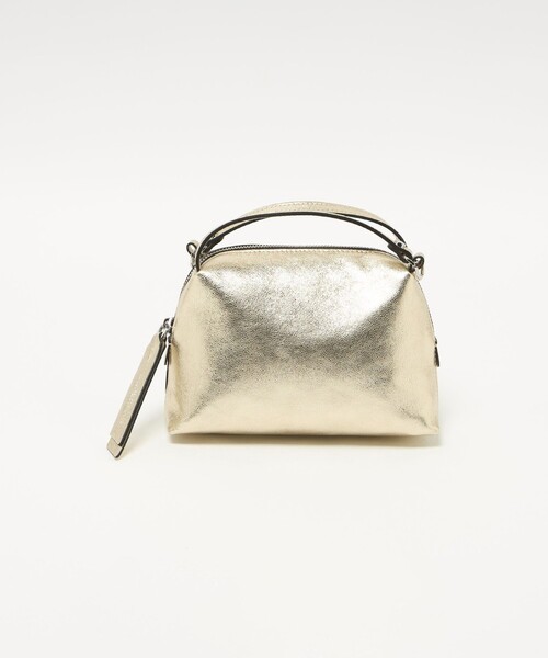 GIANNI CHIARINI(ジャンニ キアリーニ)の「<GIANNI CHIARINI>ALIFA MTL S バッグ(ショルダーバッグ・レディース・シルバー/ゴールド/ダークグレー・FREE)」の6枚目の写真