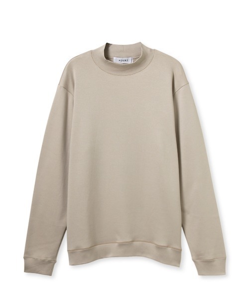 美品★AOURE アウール 2025年 ミルフィーユコットンTシャツ Ｌサイズ メイドインジャパン】 ミルフィーユコットン LS クルーネック（T