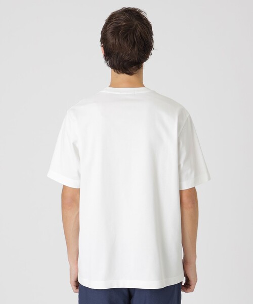 BLACK LABEL CRESTBRIDGE（ブラックレーベル・クレストブリッジ）の「【一部店舗限定】ブリティッシュコーギーワッペンTシャツ（Tシャツ/カットソー・メンズ・ネイビー/グリーン系その他2/ブラック/オフホワイト・L/M/S/XL）」の7枚目の写真