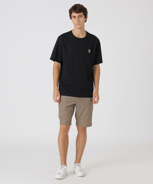 BLACK LABEL CRESTBRIDGE（ブラックレーベル・クレストブリッジ）の「【一部店舗限定】ブリティッシュコーギーワッペンTシャツ（Tシャツ/カットソー・メンズ・ネイビー/グリーン系その他2/ブラック/オフホワイト・L/M/S/XL）」の10枚目の写真