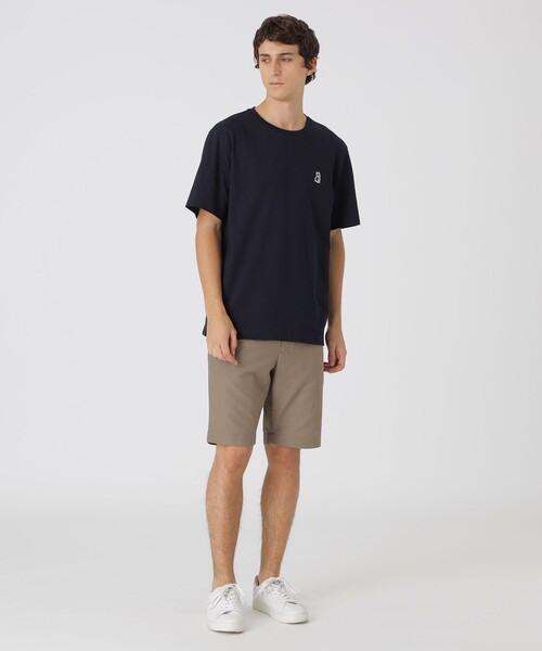 BLACK LABEL CRESTBRIDGE（ブラックレーベル・クレストブリッジ）の「【一部店舗限定】ブリティッシュコーギーワッペンTシャツ（Tシャツ/カットソー・メンズ・ネイビー/グリーン系その他2/ブラック/オフホワイト・L/M/S/XL）」の15枚目の写真