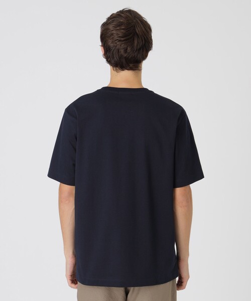 BLACK LABEL CRESTBRIDGE（ブラックレーベル・クレストブリッジ）の「【一部店舗限定】ブリティッシュコーギーワッペンTシャツ（Tシャツ/カットソー・メンズ・ネイビー/グリーン系その他2/ブラック/オフホワイト・L/M/S/XL）」の17枚目の写真