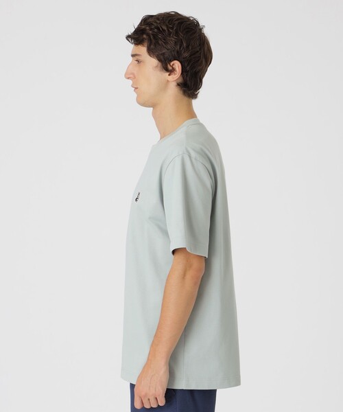 BLACK LABEL CRESTBRIDGE（ブラックレーベル・クレストブリッジ）の「【一部店舗限定】ブリティッシュコーギーワッペンTシャツ（Tシャツ/カットソー・メンズ・ネイビー/グリーン系その他2/ブラック/オフホワイト・L/M/S/XL）」の21枚目の写真