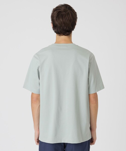 BLACK LABEL CRESTBRIDGE（ブラックレーベル・クレストブリッジ）の「【一部店舗限定】ブリティッシュコーギーワッペンTシャツ（Tシャツ/カットソー・メンズ・ネイビー/グリーン系その他2/ブラック/オフホワイト・L/M/S/XL）」の22枚目の写真