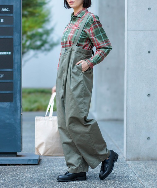 DOMINGO（ドミンゴ） D.M.G. DOMINGO フィッシャーマンサロペット MADE