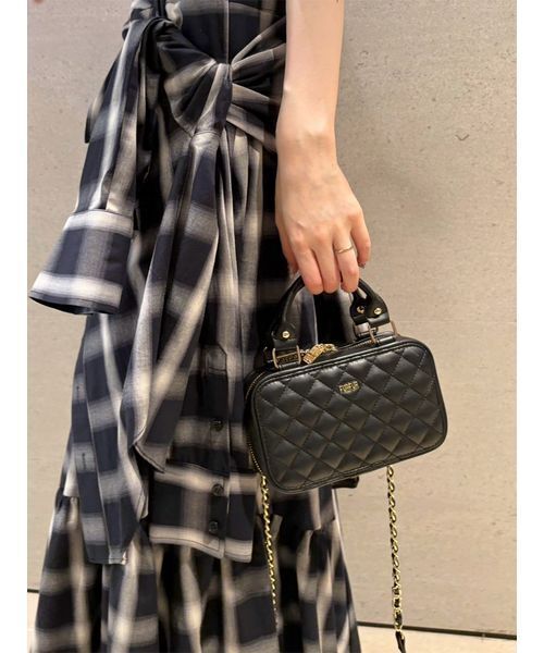 FURFUR（ファーファー）の「シャツドッキングチェックスカート（スカート・レディース・レッド/ブラック/ブルー・F）」の15枚目の写真