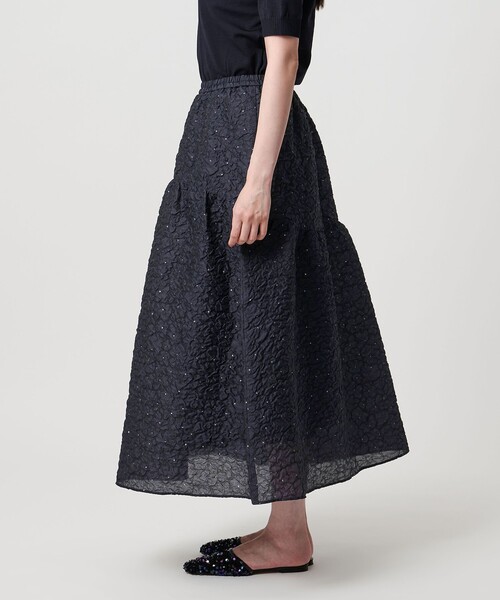 ころろ❤︎  【UNITED ARROWS】 カットジャカード コート 36 UNITED ARROWS（ユナイテッドアローズ）の「カットジャカード