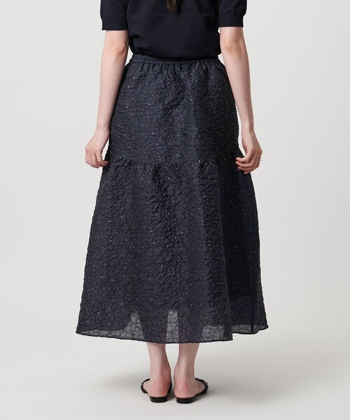 UNITED ARROWS(ユナイテッドアローズ)の「ジャガード スカート(スカート・レディース・ネイビー/ブラック・36/38)」の11枚目の写真