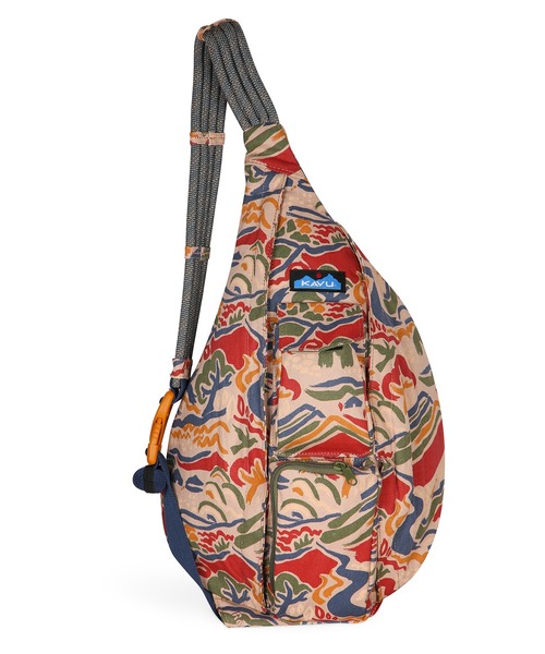 KAVU（カブー）の「KAVU/カブー Rope Bag/ロープバッグ（ショルダーバッグ・メンズ・B/G/C/D/E/F/A/H・FREE）」の4枚目の写真