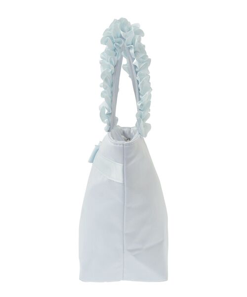 Maison de FLEUR（メゾンドフルール）の「ブランドロゴフリルハンドルトートSバッグ（トートバッグ・レディース・ライトピンク/ライトブルー/ピンク/ブラック・FREE）」の10枚目の写真