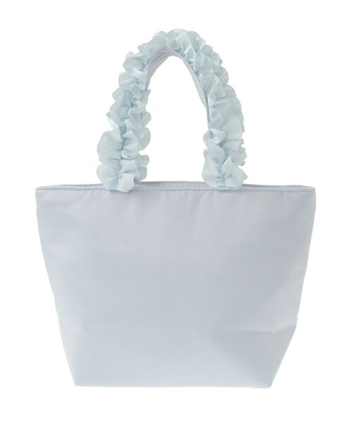 Maison de FLEUR（メゾンドフルール）の「ブランドロゴフリルハンドルトートSバッグ（トートバッグ・レディース・ライトピンク/ライトブルー/ピンク/ブラック・FREE）」の11枚目の写真