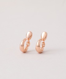 CALIN　STANDARD（カリンスタンダード）の「◆金属アレルギー対応◆◆made in japan◆【純金厚メッキ】　スリムドロップ　極小ミニマル　ループフィットイヤリング（イヤリング）」