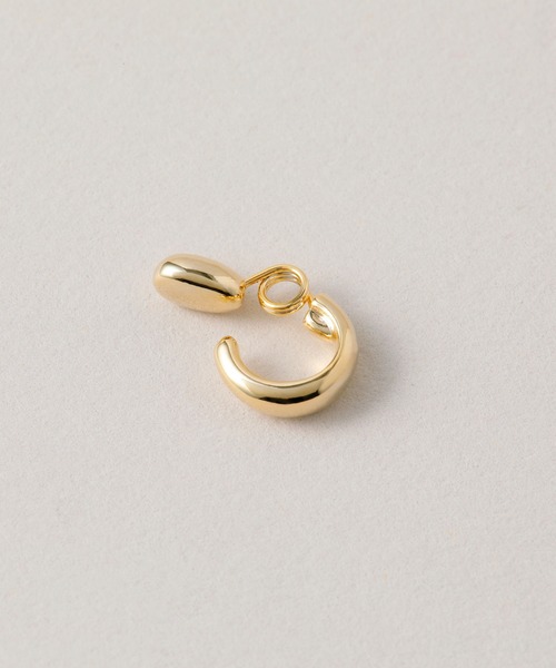 CALIN STANDARD(カリンスタンダード)の「◆金属アレルギー対応◆◆made in japan◆【純金厚メッキ】 スリムドロップ 極小ミニマル ループフィットイヤリング(イヤリング・レディース・ゴールド/ピンクゴールド/シルバー・FREE)」の18枚目の写真