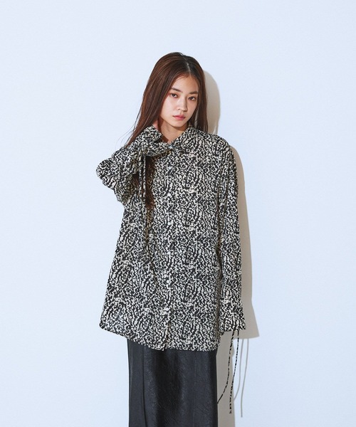 シナリー　エコバースなど　jina様 セール】2WAYカフスシルキーシャツ/592532（シャツ/ブラウス