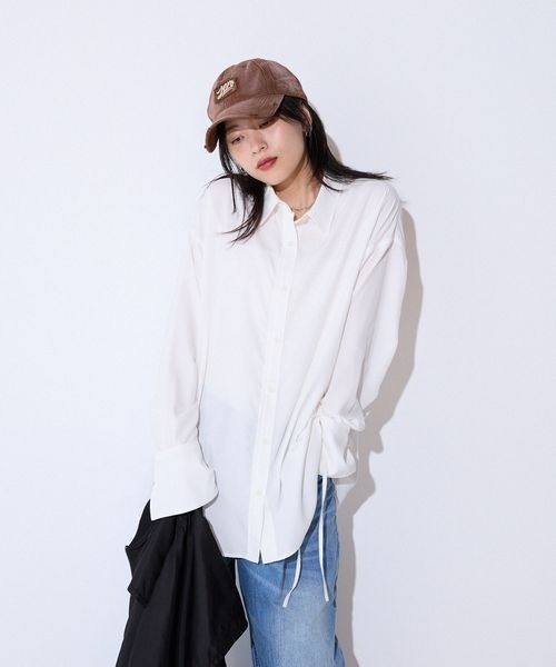 2WAYカフスシルキーシャツ/592532（シャツ/ブラウス）｜JEANASIS