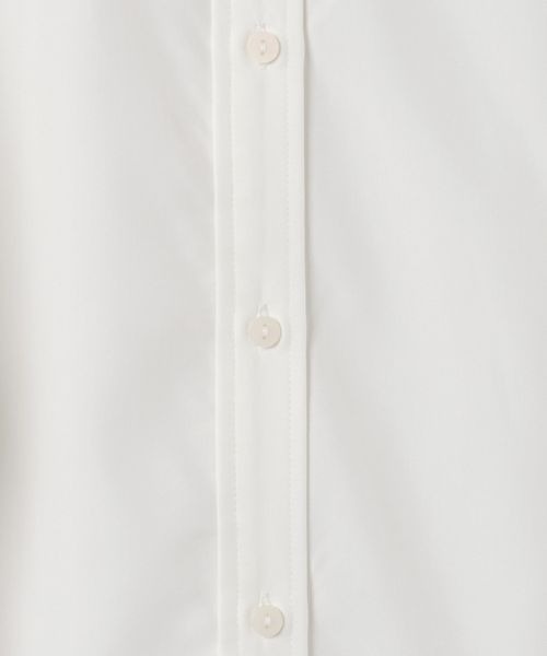 JEANASIS（ジーナシス）の「2WAYカフスシルキーシャツ/592532（シャツ/ブラウス・レディース・ホワイト/ブルー/レオパード/ベージュ・FREE）」の12枚目の写真